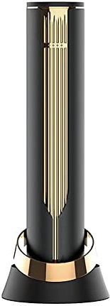 NCRD Kit per Bottiglie di Vino Elettrico Kit di Bottiglia Ricaricabile Cavatappi Automatico, Dock di Ricarica USB, Kit di Regalo taglierina a Chiave a Chiave per la Cucina Bar Ristorante Party, Nero