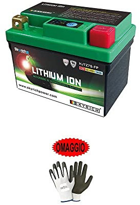 KOMPATIBEL MIT SYM Jet4 R 2T 50 2011-2014 SPEZIELLE Lithium-Batterie SKYRICH BATTERIEN FÜR Motorrad-Roller 113X70X85-LIGHT WIEDERAUFLADBAR 12V 28.8WH 144A