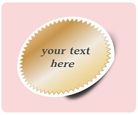 aufkleber selbst gestalten Gold Award Sticker - anpassbare personalisierte Gesichtsaufkleber, Fotoaufkleber, buchstaben aufkleber
