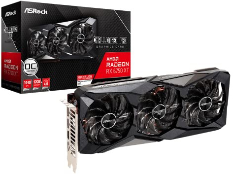 VGA Asrock RX6750 XT 12GB CLP 12GO