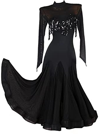 LIUHUO Garn Beauty Back Modernes Tanzkleid Performance Kleid Wettkampfkleid