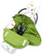 Einschlagdecke Babyschale Baby Decke 90x90 cm - Winterschlafsack Blanket Fußsack Kinderwagen Zubehör für Neugeborenen und Kleinkinder Winter Einschlagsdecken Minky Dinosaurier Grün