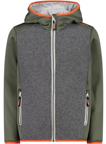 CMP - Kinderjacke mit fester Kapuze, Khaki, 140