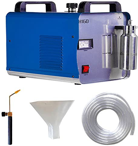 Lucidatrice a fiamma acrilica 600W Lucidatrice a fiamma 95L/H con pistole a fiamma e ugelli Generatore di ossigeno e idrogeno Saldatrice ad acqua, lucidatrice a torcia per lucidatura a fiamma per