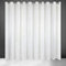 Eurofirany Frida Voile Gardine Vorhang mit Ösen - 1 STK. Transparent Gardine Leinenoptik Durchsichtig Einfarbige für Schlafzimmer Wohnzimmer Kinderzimmer, 300x250 cm, Weiß