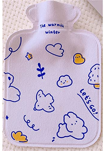 1PC Mini Hot Water Bottle - Portable Hand Warmer for Girls - Pocket-Sized Hand and Foot Heater - Available in One Size (Color: A)