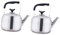 LeGDOr 2 Pcs Pot Chocolate Boiling Kettle Thicken Water Kettle Portable Camping Stove Gas Kettle Tea Boiling Kettle Gas Heater Indoor Pour Over Small Classic Travel Stainless Steel Bottle