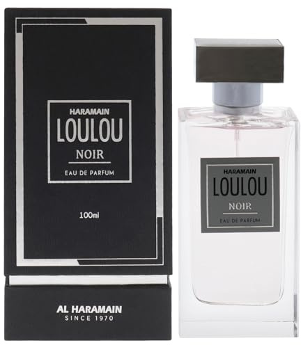 Al Haramain Loulou Noir Perfume for Women and Men Long Lasting Body Spray 3,33 oz EDP Spray