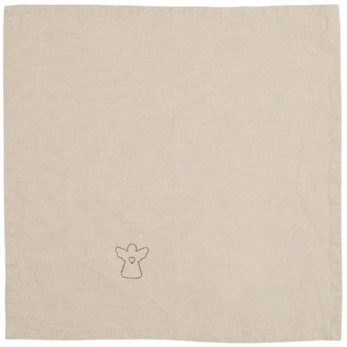 IB Laursen Stoffserviette, 40cm, gestickter Engel