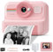HiMont Camara Fotos Infantil Instantanea, HD/1080P Cámara Instantánea para Niños con Tarjeta de 32G y Papel de Impresión, Camara Fotos Infantil Divertidos Regalos de Juguete para Niños de 3 a 12 Años