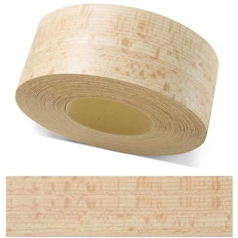 ben+camilla.com Kantenumleimer zum Aufbügeln | Kiefer 45 mm x 10 m Rolle (glatt matt) | Premium Qualität für professionelle Ergebnisse | Kantenschutz