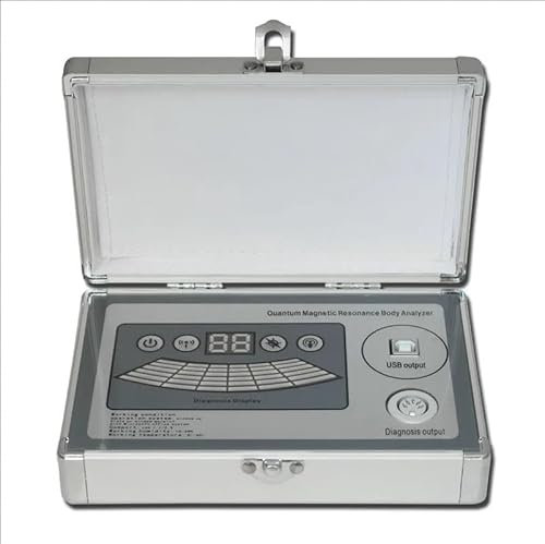 Careforyou JYTOP 2022 3rd Generation Neueste Quanten Magnetische Resonanz Körper Analyzer Kleines Silber Modell (German Version)