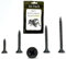 3.5 x 16mm - Self Tapping - Black Multi Purpose Wood Screws - Pozi Countersunk - Perfect For Decking,Hardwood, Softwood, Chipboard, MDF, Plastic, Thin Sheet Metal - 50 Pack