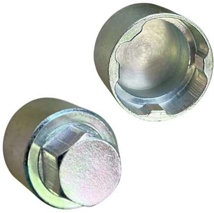 Tokenhigh Anti-Theft Car Locking Wheel Nut Key for Land Rover Discovery 3/4 Range Rover T KBM500180, Security Master Anti-Theft Screw Socket Wrench Tool