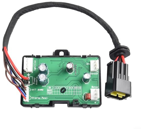 Hauptplatine Für Standheizung Diesel, 12/24V 2-8KW Leiterplatte Steuergerät, Kompatibel Mit Luftheizungen, Temperaturbereich -40°C Bis 40°C, Einfache Installation, Heizungssteuerung