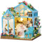 Benben Puzzle 3D Serre, Maquette de Maison Miniature à Construire, DIY Kit de Construction pour Adulte