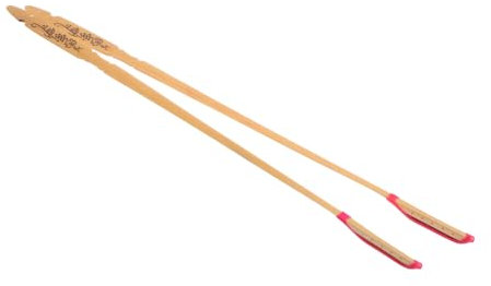 Warmhm 2stücke Professionelle Yangqin-schlägel Aus Bambus Chinesisches Musikinstrument-zubehör Hackbrett-hammer Mit Traubenmuster Für Auftritte Und Übungen Geeignet Langlebig Und Robust b