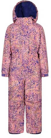 Mountain Warehouse Cloud Kids Waterproof Snowsuit | Girls & Boys Breathable & Adjustable Winter One Piece, Soft Fleece Lining Jumpsuit for Warmth & Comfort, For Ski & Winter