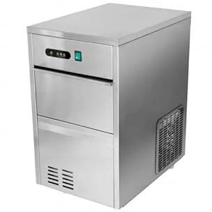 Machine à Glaçons Creux Professionnelle 50 kg/24h – Réserve 7 kg – Inox – R290 – Commande Digitale