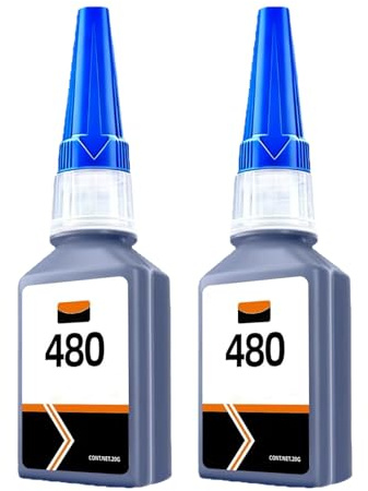 2PCS Rubber Glue, Waterproof Rubber Cement, for Rubber, Plastic, Leather, and Vinyl, Heat Resistant, for Daily Repairs and DIY Projects