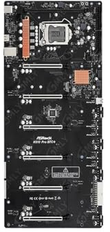 Placa Base de minería H510 Pro BTC+ LGA1200 Intel H510 DDR4 32GB Puerto M.2, Compatible con I3-10105F I5-11600KF 11400 10300 10900 CPU