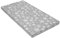 4myBaby GmbH Best for Kids Babymatratze 60x120x6 cm Bezug 100% kuschelweiche Baumwolle (Grau Sterne)