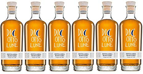 Grappa Marzadro ''Le 18 Lune'' 41% vol. [ 6 FLASCHEN x 700ml ]