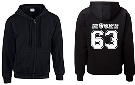 Textilhandel Hering Jacke - Mücke 63 (Schwarz, 4XL)