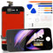 SRJTEK Kompatibel mit iPhone 4S A1431 A1387 LCD Display Touch Screen Sensor Ersatzteile Digitizer Assmebly Kits (Schwarz ohne Rahmen)