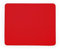 Tappetino per mouse antiscivolo in silicone (2 pezzi) - rosso