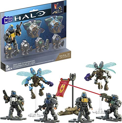 Mega Halo ODST HHC37 Bausatz Univers Exterminators Hive ab 8 Jahren, 141-teilig