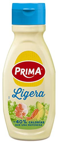 Prima Mayonesa ligera elaborada con huevos 100% origen España. 390 ml