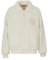 Emporio Armani Damen Emporio Armani Women's Fuzzy Fleece Full Zip Jacket, Pale Cream, XL EU