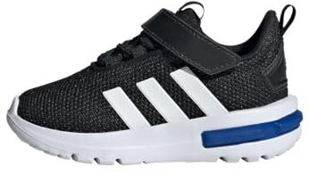 adidas Jungen Unisex Kinder Racer TR23 Shoes Kids Laufschuhe, Core Black/Cloud White/Royal Blue, 24 EU