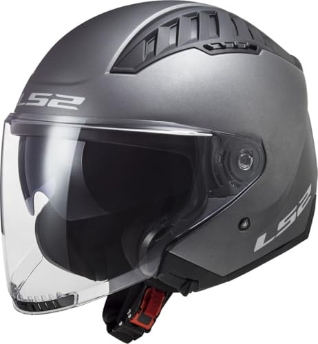 LS2, Casco Moto Jet COPTER II SOLID Matt Titanium, L