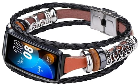 WIIKAI Bracelet de Rechange Compatible avec HUAWEI band 8 Bracelets de Montre de Rechange FG.(brun)