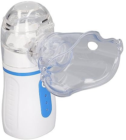 Mini Tragbarer Vernebler, Handverneblermaschine, Ultrafeine Zerstäubung, Kühler Nebel, Dampfinhalator, Atemmaschine, Vernebler, Leise Vernebler für Reisen und Haushalt
