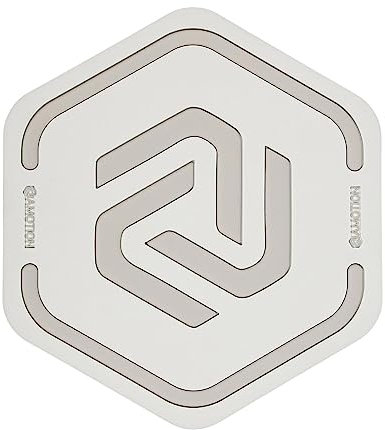 AMOTION FUTR Silikonuntersetzer Stone - 23cm Durchmesser - 4mm Höhe - Anti-Rutschfunktion auf Allen Flächen - Spülmaschinenfest und Flexibles Material - Glassuntersetzer - Telleruntersetzer