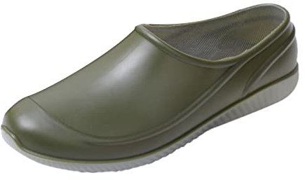 Zoccoli Per Gli Uomini Scarpe Da Lavoro Per Gli Equipaggi Moda Soild Leggero Stivali di Gomma Corti Zoccoli Da Cucina Giardino Stivali Da Pioggia Scarpe Antiscivolo Stivali Da Pesca Stivali di Gomma