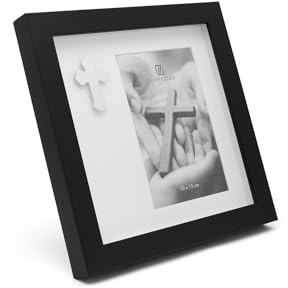 Zilverstad - Fotorahmen mit Kreuz 10x15 pp schwarz