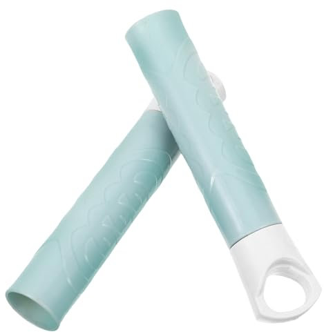 MUCKLILY 2pièces Poignée De Manche De Balai Remplacement Pour Tube De Manche Lot De Accessoires De Nettoyage Pour Usage Domestique