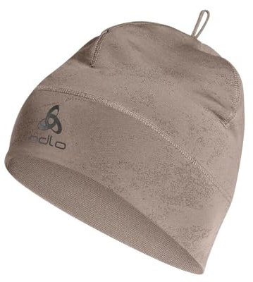 Odlo Unisex Poly Knit Warm Reflective Hat Laufbekleidung Mütze Cinder - Grau
