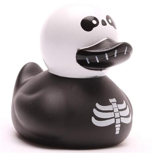 Duckshop I Horror Badeente I Quietscheente I L: 8,5 cm I Geschenk für Halloween I Geschenk für Horror-Fans