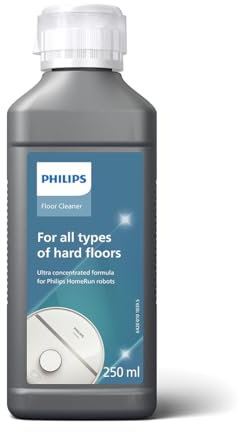Philips HomeRun 9000 Vac & Mop - Limpiador de suelos para robot, fórmula concentrada, elimina grasa, manchas, suciedad pegajosa, prolonga la vida útil del robot. Compatible con XU9100/10 (XV1493/10)
