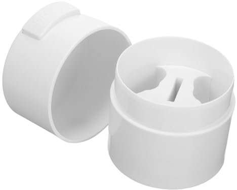 TOVINANNA Luftdichter Wimpernkleber Aufbewahrungsbehälter Weiß Verschließbares Strapazierfähiges Material Zur Feuchtigkeitsprävention Und Frischeerhaltung Praktischer Eyelash Glue Storage Ja