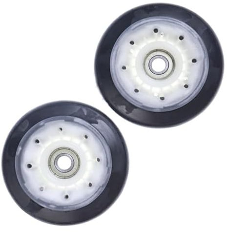 FIGEVIDA Set di due pulegge anteriore tamburo asciugatrice Compatibile per LG AGM75510754