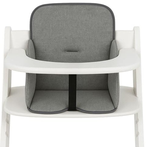 Sitzverkleinerer für Hochstuhl Baby Sitzkissen Stuhl - Kinder Sitzauflage für Hauck und Stokke Kinderhochstuhl High Chair Cover für Kinderstuhl Babystuhl und Hochstühle Grau