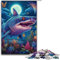1000-teiliges Puzzle Deep Jaws Puzzles für Erwachsene Holzpuzzle Familienspiele 1000 PCS