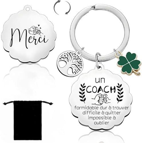 YZLPLP Cadeau Coach Porte Clef Coach Porte Clés Coach Cadeau Merci Cadeau Femme Cadeau Anniversaire Femme Porte Clef Merci Porte Cle Coach d'École Porte Clef Merci Maîtresse Merci Cadeau (1)