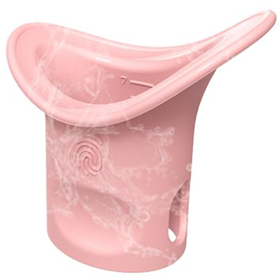 Gobelet de lavage oculaire en silicone – Gobelet flexible de rinçage des yeux, outil de nettoyage des yeux réutilisable, douche oculaire en silicone souple avec échelle | Idéal pour la maison, le